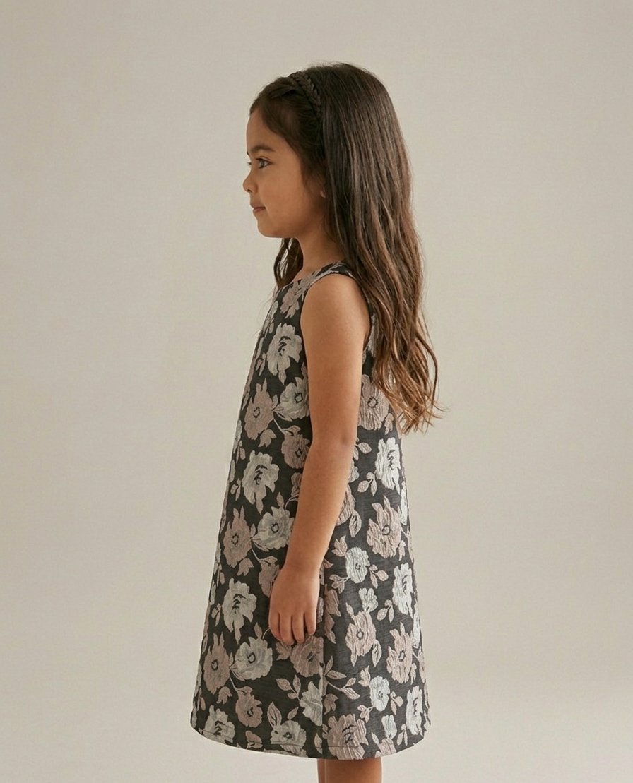 Vintage Bloom Girls Party Dress view 2