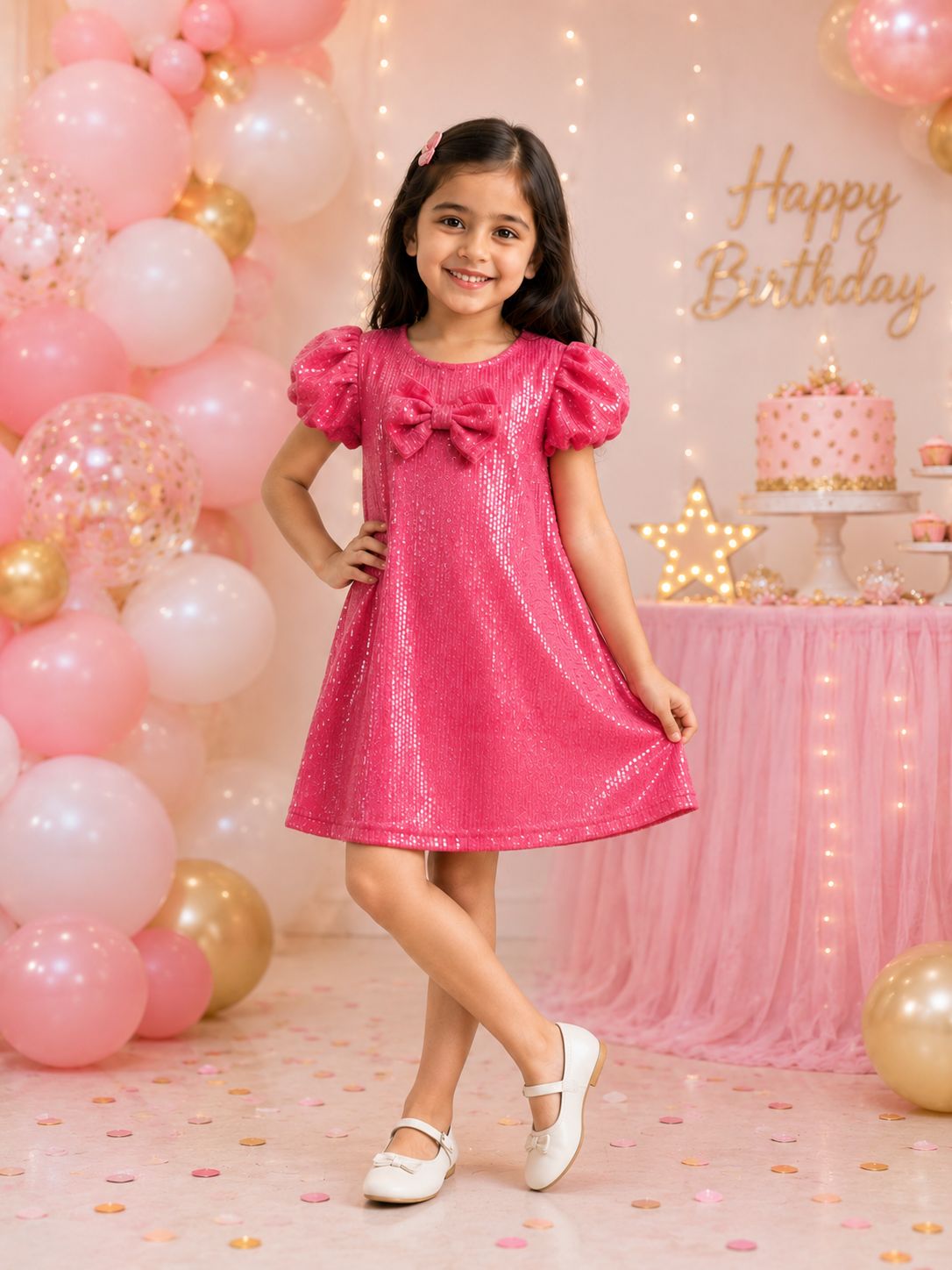 Princess Pink Party Dress