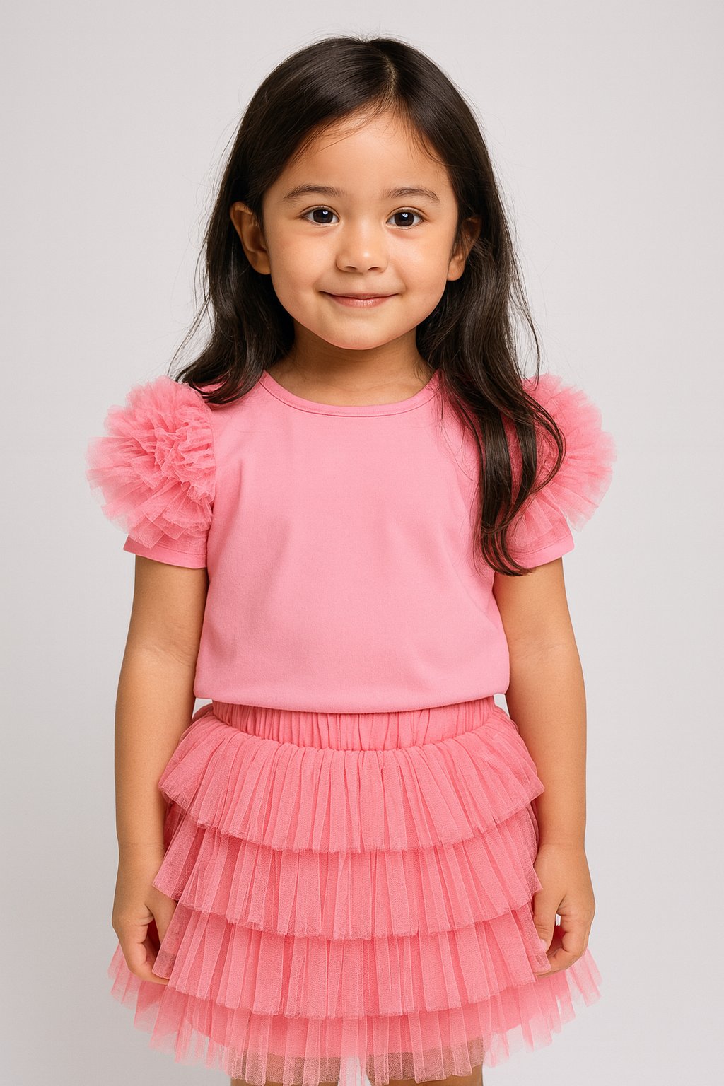 Party-perfect Pink Feather Co-ords Set