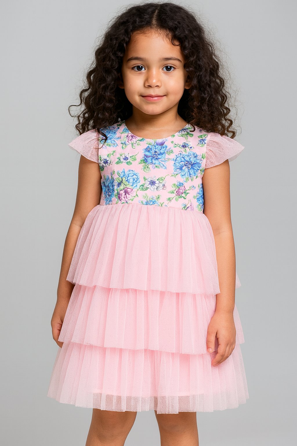 Enchanting Pink Girls’ Party Dress